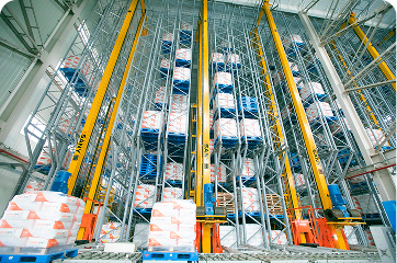 Almacén Inteligente Automatizado de 90.000 m³.